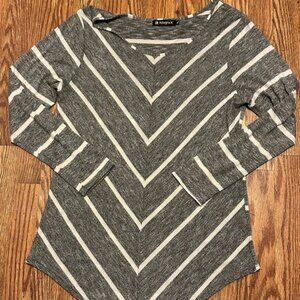 Allegra K stripe top for women XL